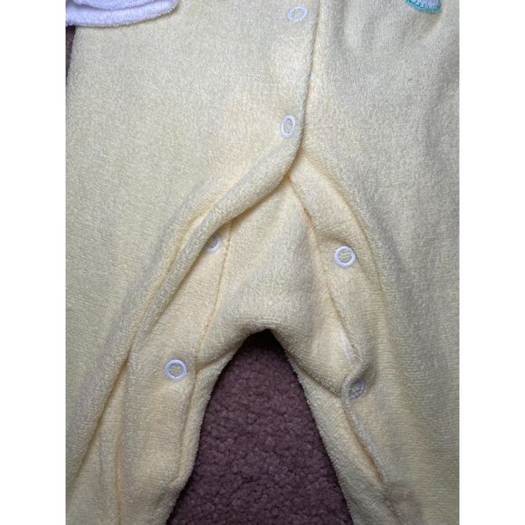 Vintage Baby Onesie ABC Scalloped Collar‎ Paper Tag Size S - Picture 5 of 7